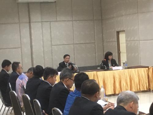 กำหนดการตรวจราชการครั้งที่ 1 ประจำปีงบประมาร 2562 ผู้ตรวจราชการกระทรวงการท่องเที่ยวและกีฬา (นางสาวดารณี ลิขิตวรศักดิ์) ในวันอังคารที่ 12 กุมภาพันธ์ พ.ศ.2562 ณ ห้องประชุมโรงแรมคุ้มพญารีสอร์ท จังหวัดสมุทรสงคราม